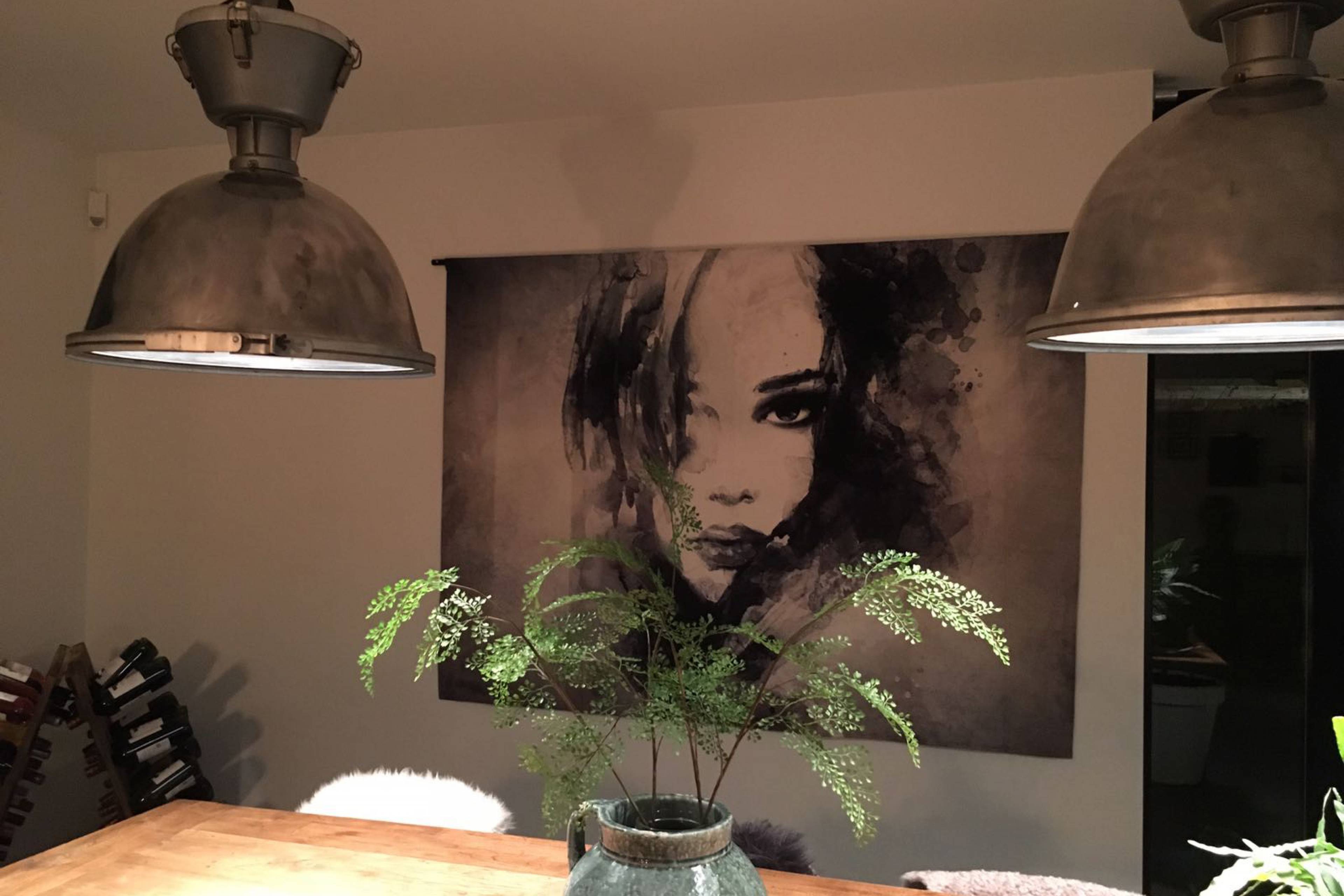 Urban Cotton - Wandkleed 'The look'