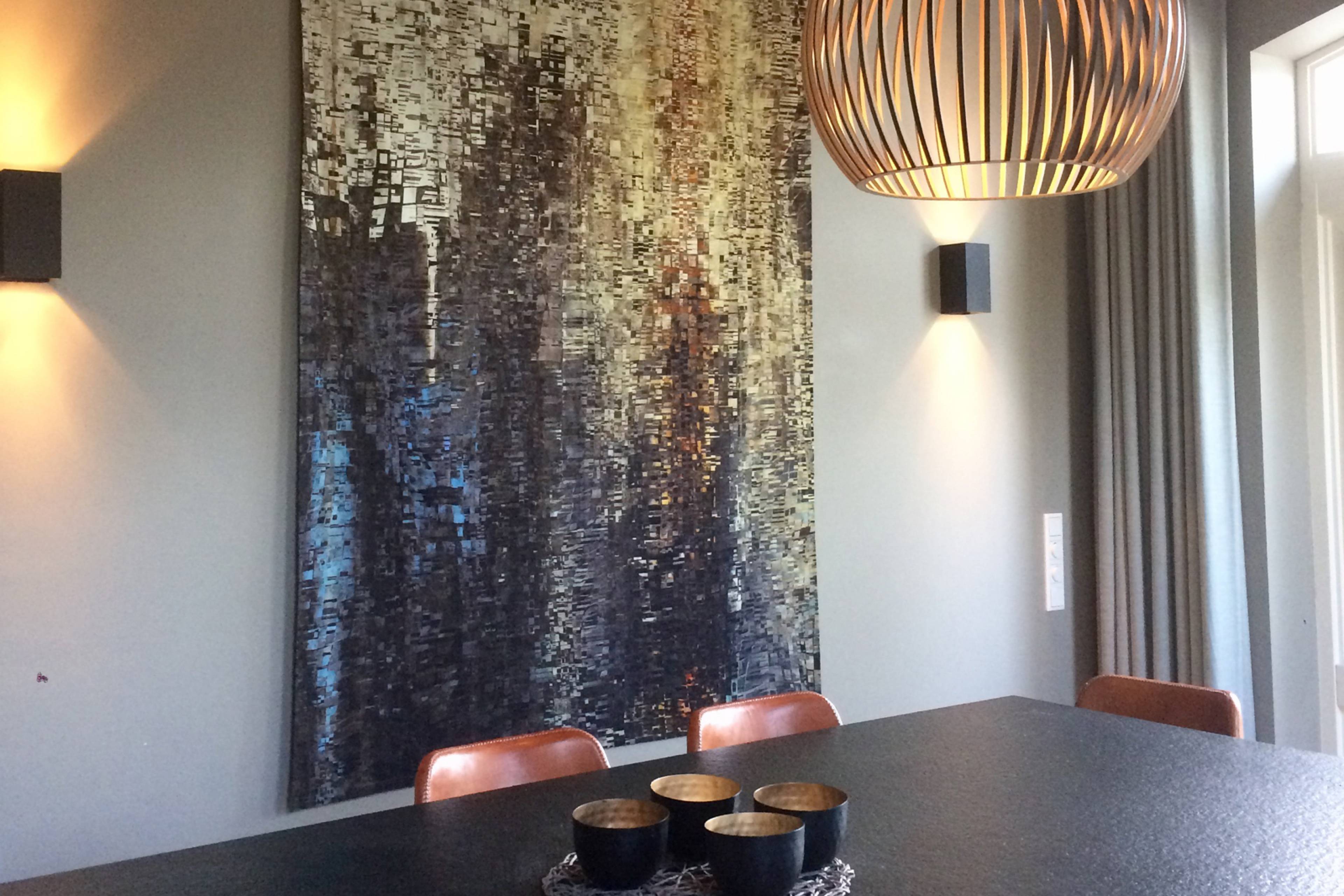 Urban Cotton - Wandkleed 'Drops'