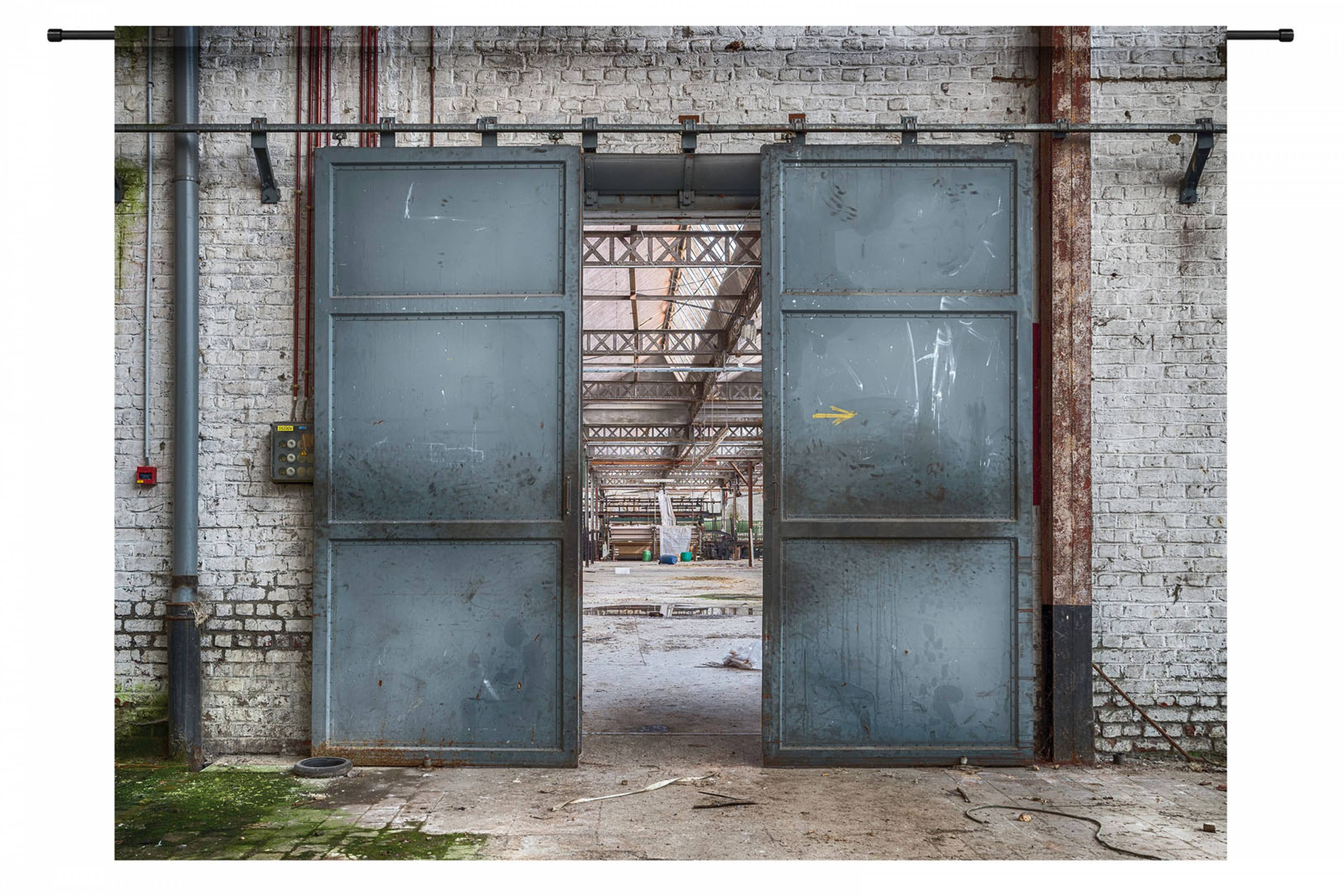 Urban Cotton - Wandkleed 'Spinning Doors'