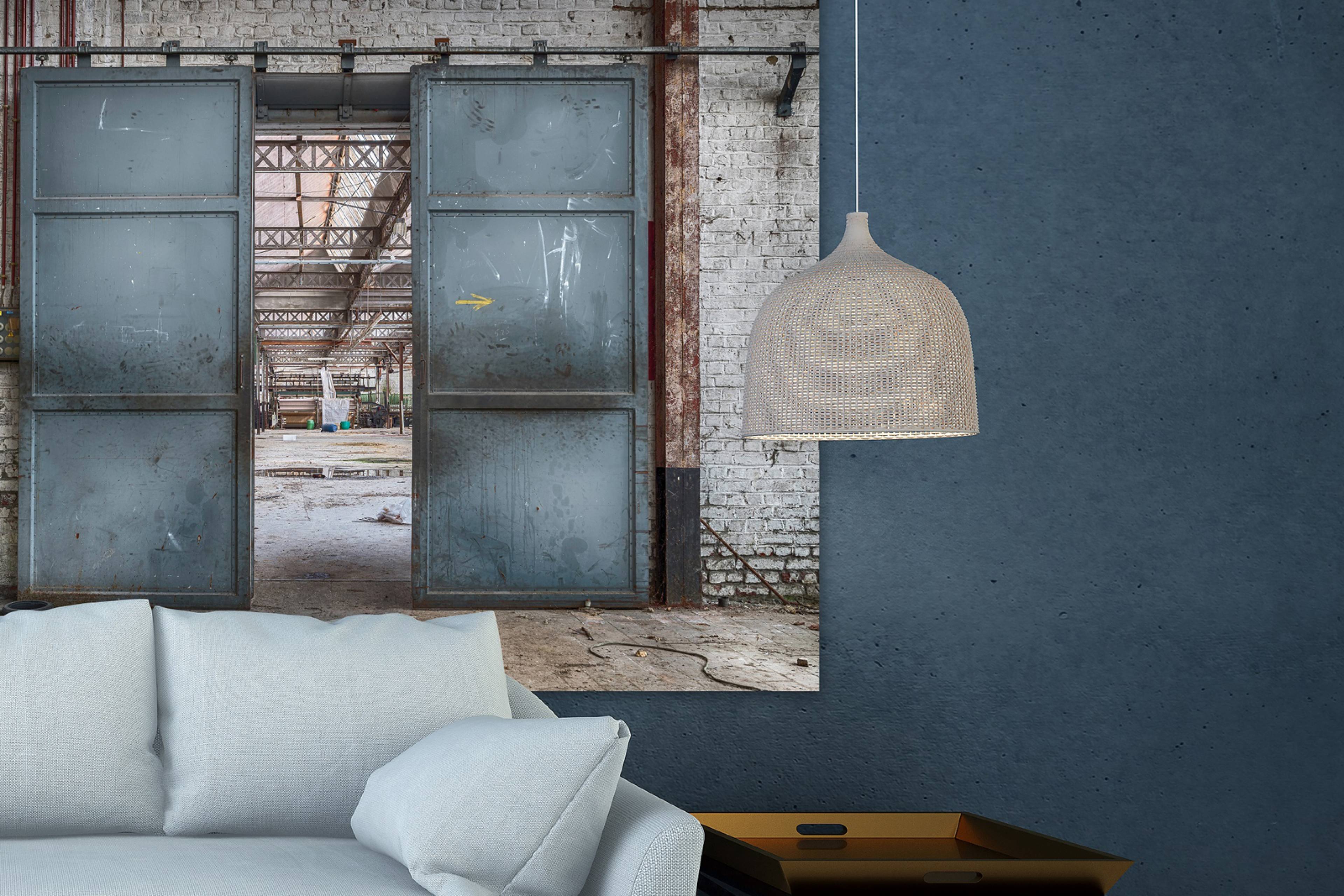 Urban Cotton - Wandkleed 'Spinning Doors'