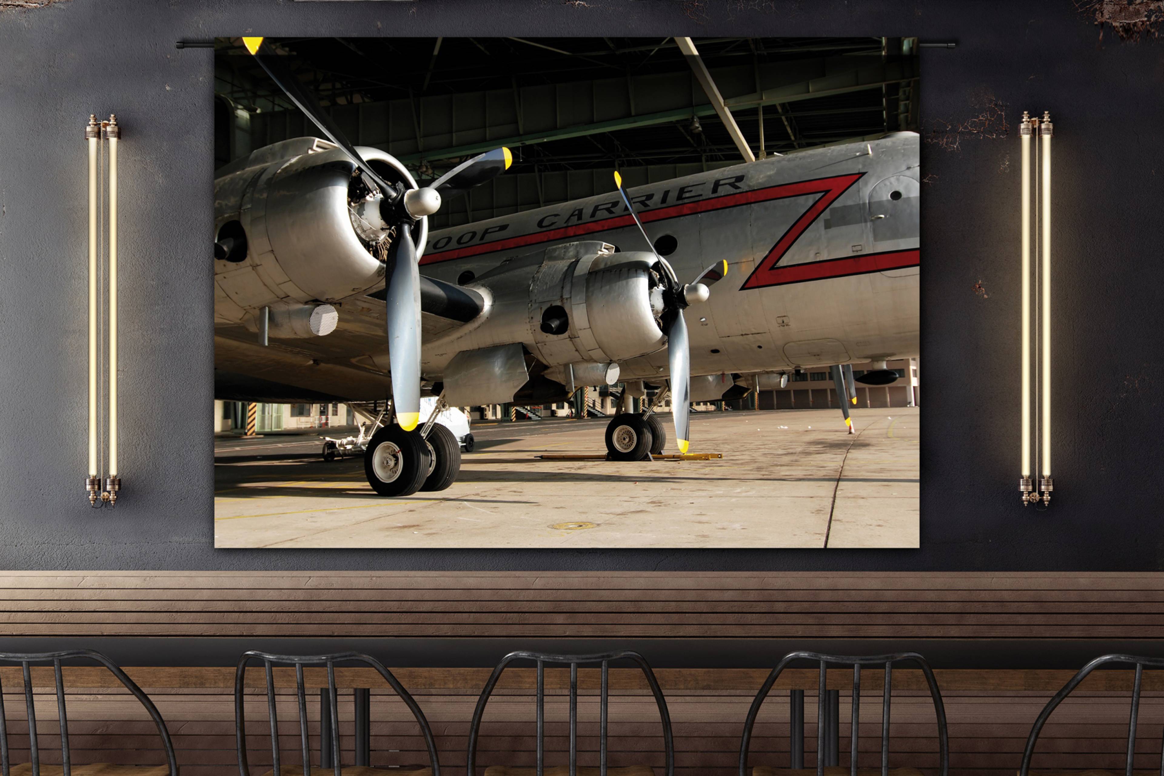 Urban Cotton - Wandkleed 'Spirit of freedom'