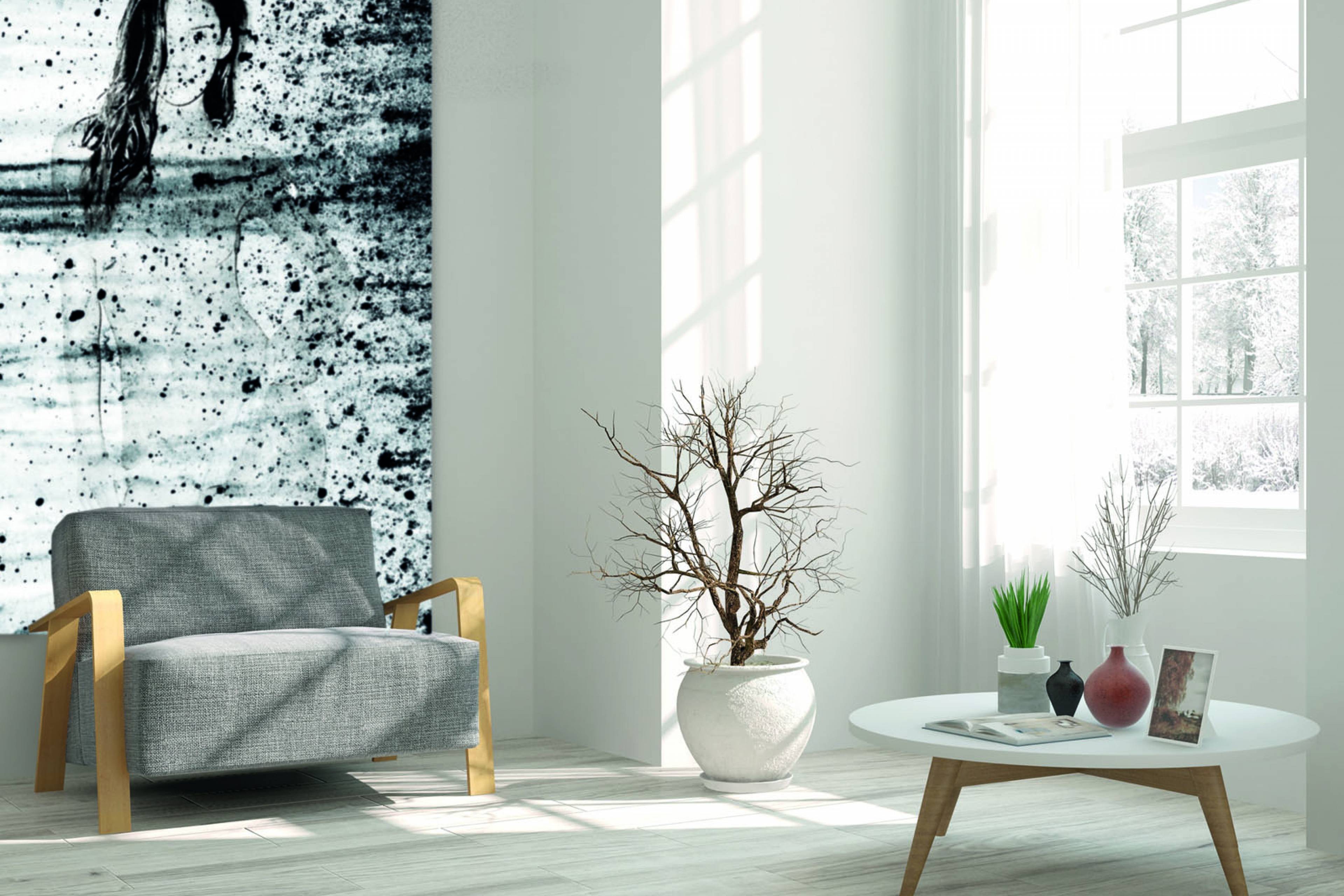 Urban Cotton - Wandkleed 'Storm'