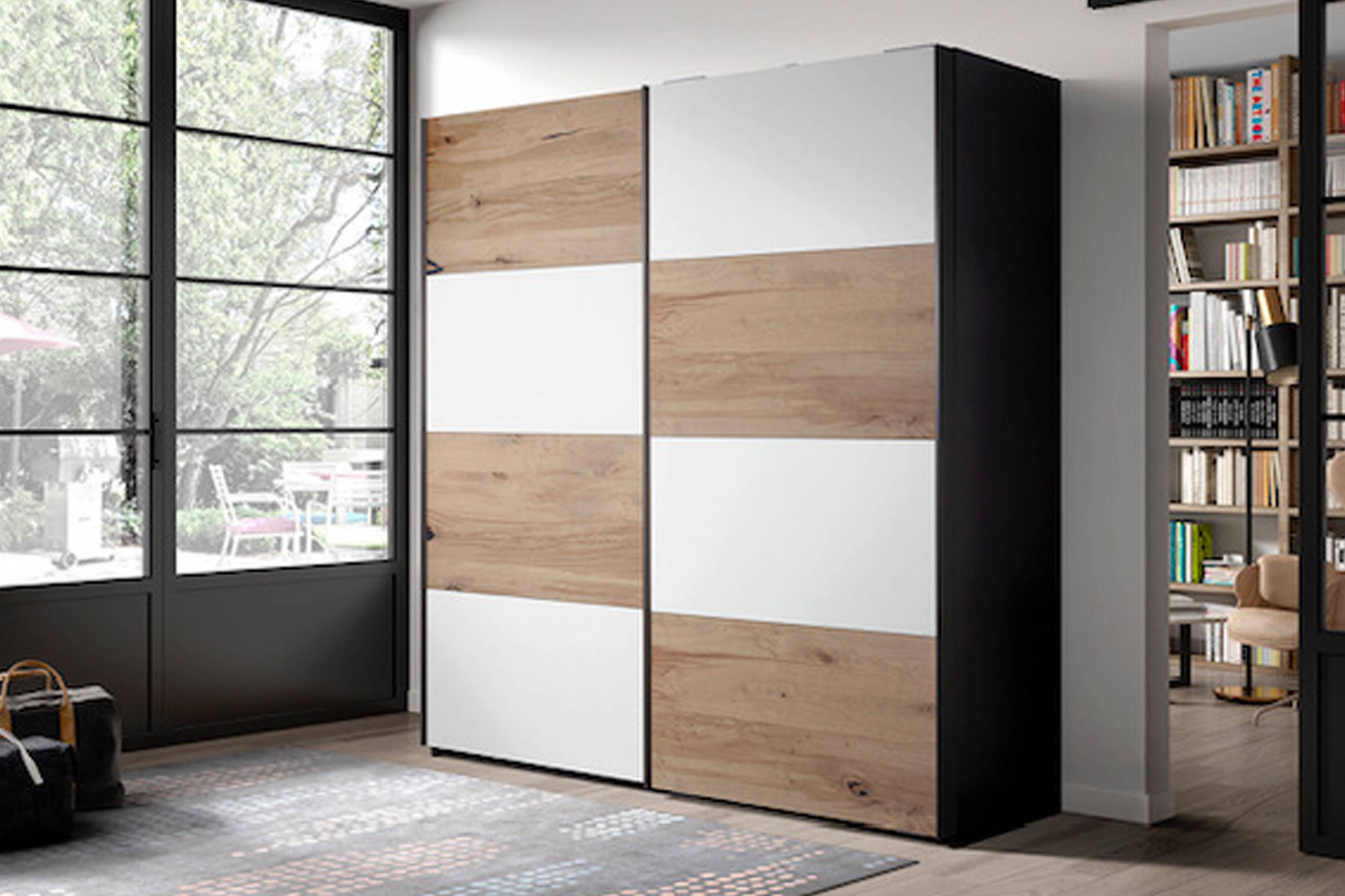 Zondags Meubelen - Garderobekast Slide - 2 deuren