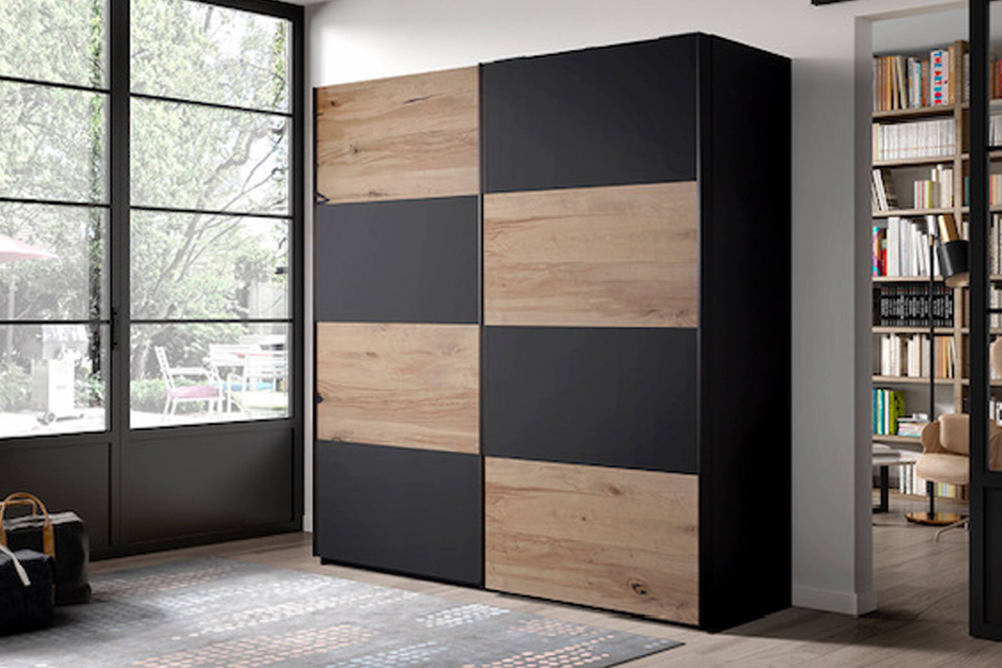 Zondags Meubelen - Garderobekast Slide - 2 deuren