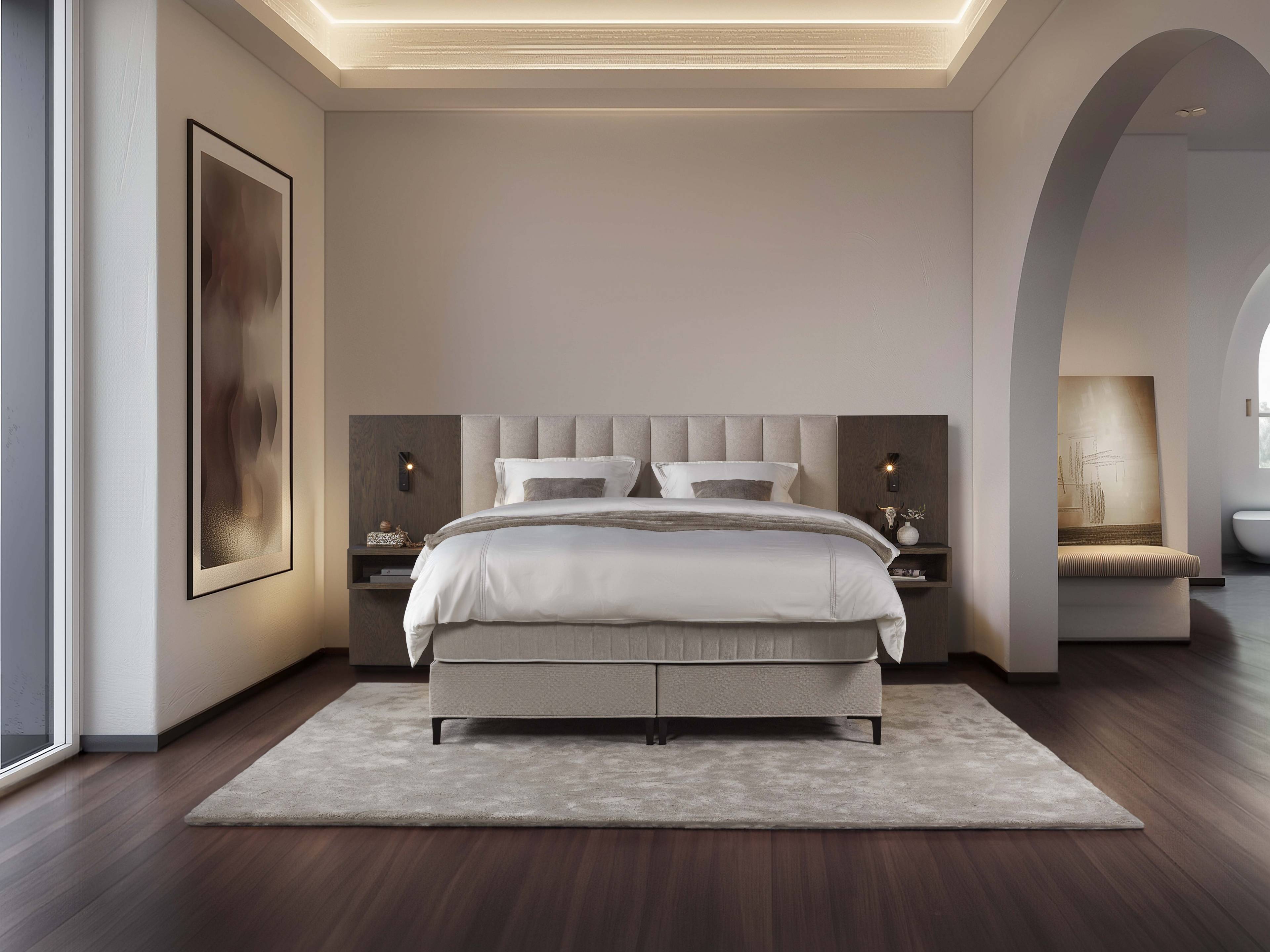 Serta luxury boxspring - Tube Wood
